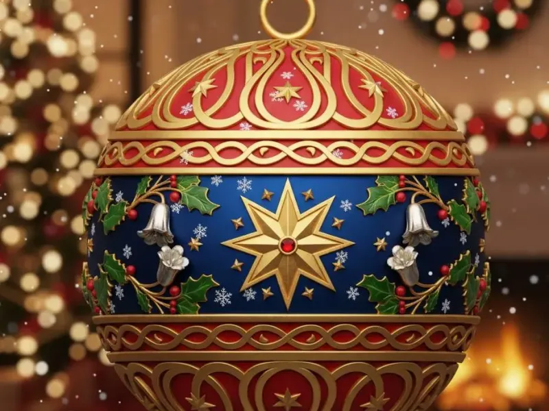 Christmas bauble/bola navideña 19