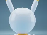 Cute Robot 3D Model High Detail Stylized Character Rigged-7