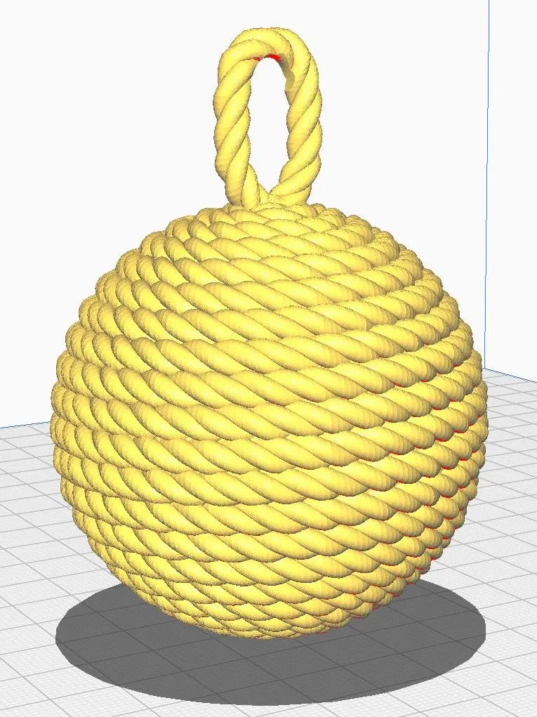 Christmas Rope Bauble Ornament Collection