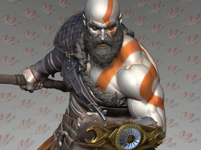 KRATOS BUST