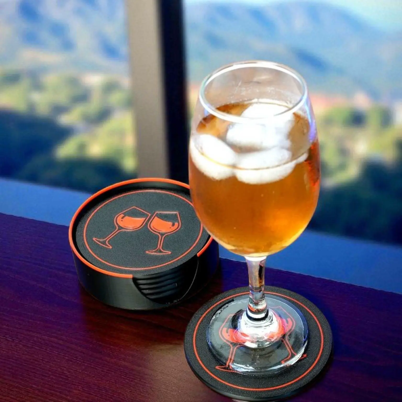 Other STL Download - Modern 3D Printed Drink Coasters Set with Holderby  Scale-Addiction