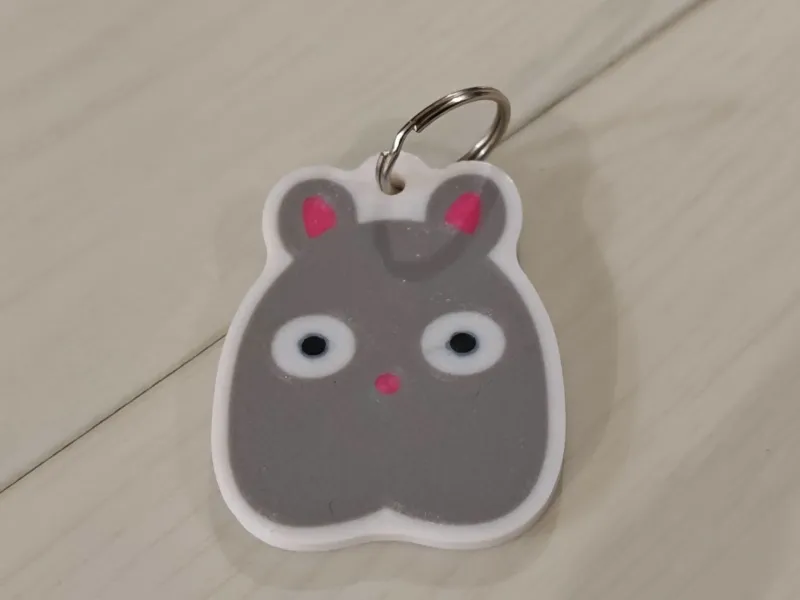 BOH MOUSE - chibi studio ghibli keychain
