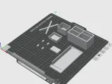1:12 Scale Miniature Desk for Dollhouse - Furniture-3