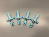 Minecraft Sword Keychains-1