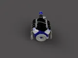 CHEVY LS3 ENGINE desk model-3