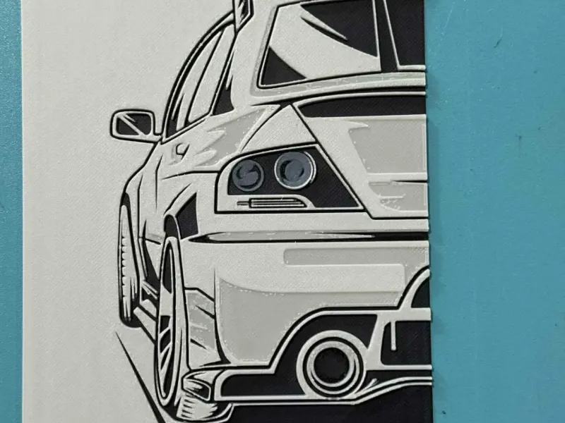 Mitsubishi  Lancer Evolution Art