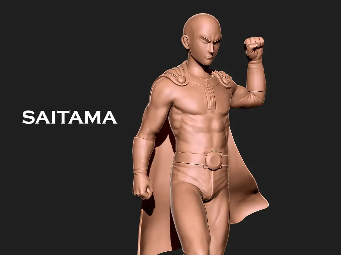 One punch man - Saitama 3D print model