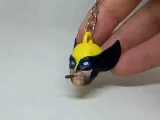 wolverine keychain With a cigar-2