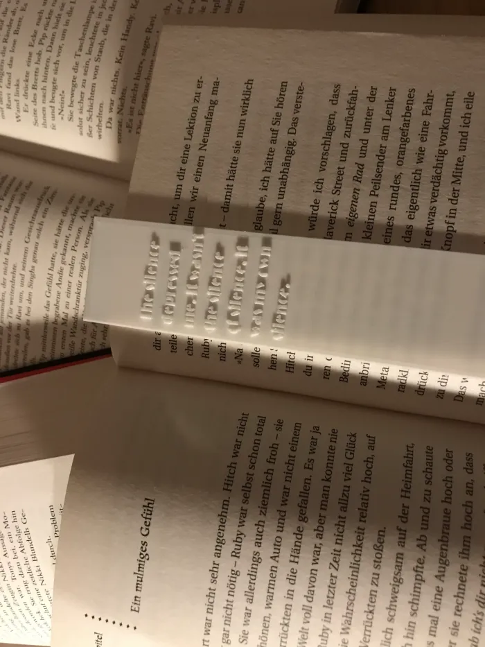 3D Printer Files | 3MF File | Sylvia Plath Quote Bookmark | Creality Cloud