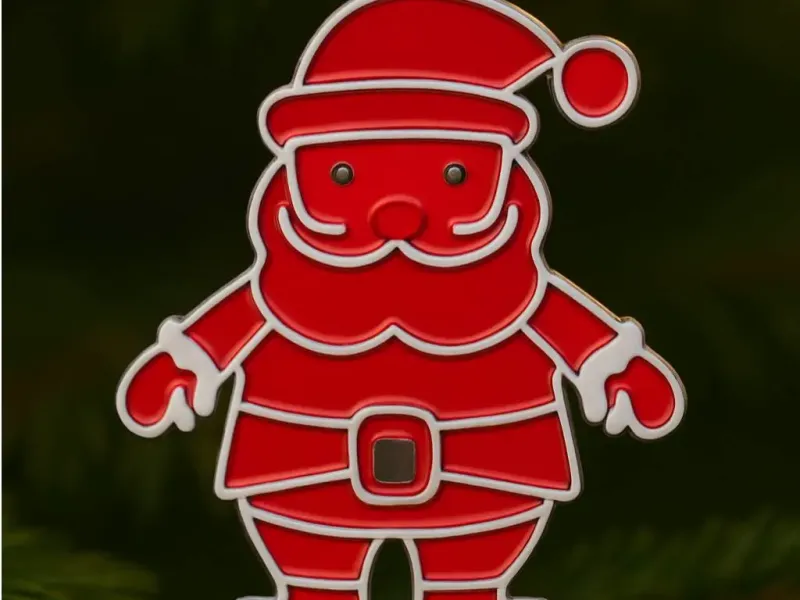 Santa Claus bauble. No need cfs.