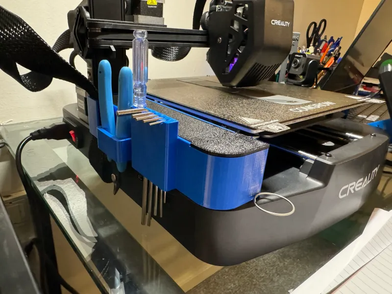 Ender-3 V3 SE/KE Gereedschapshouder/Zijopbergbak