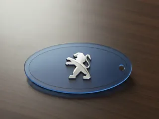 Keychain Peugeot by Aza