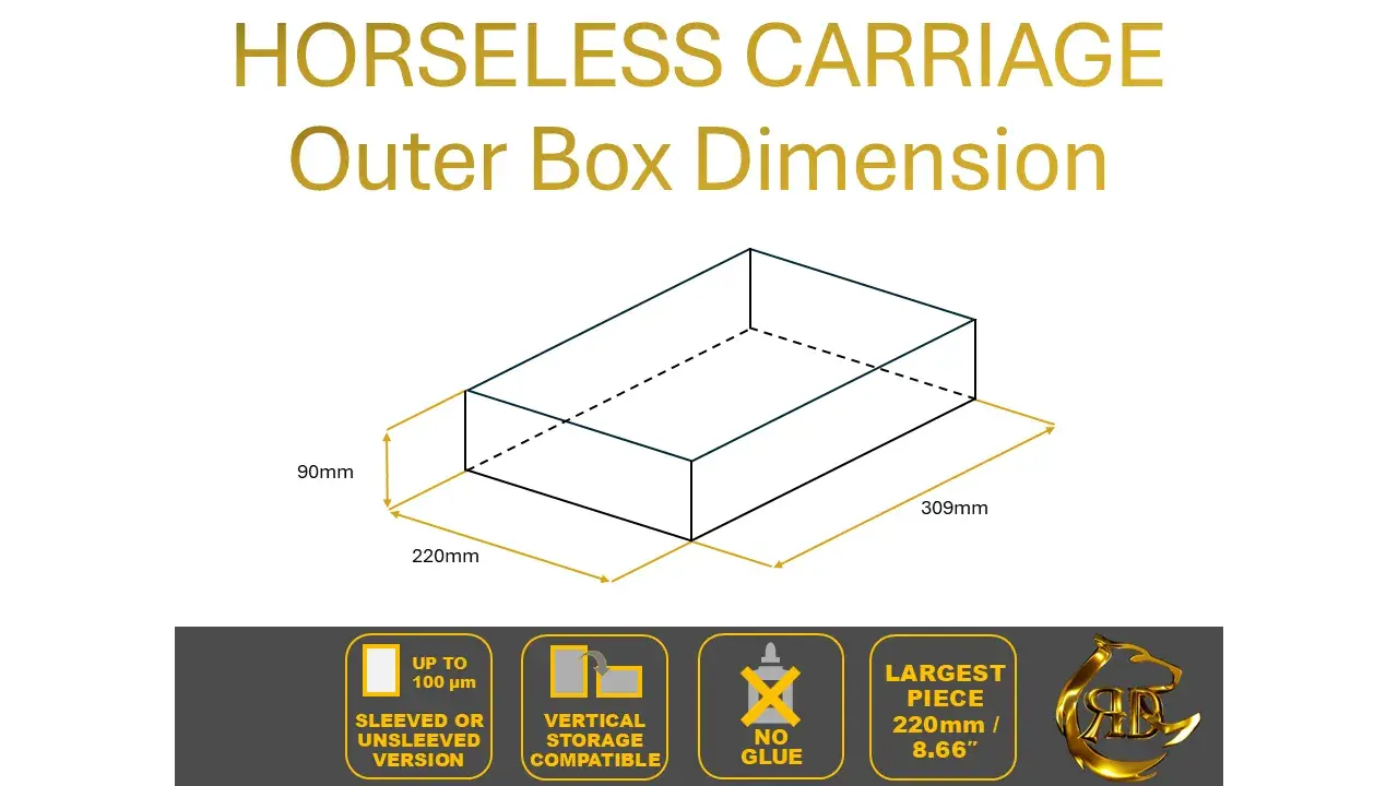 Horseless Carriage Board Game Organizer | Insert | Unsleeved
