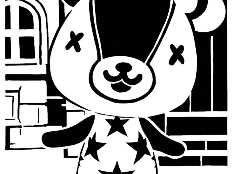 AC Stitches stencil