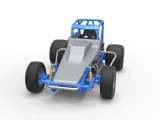 Vintage Sprint car Scale 1:25-2