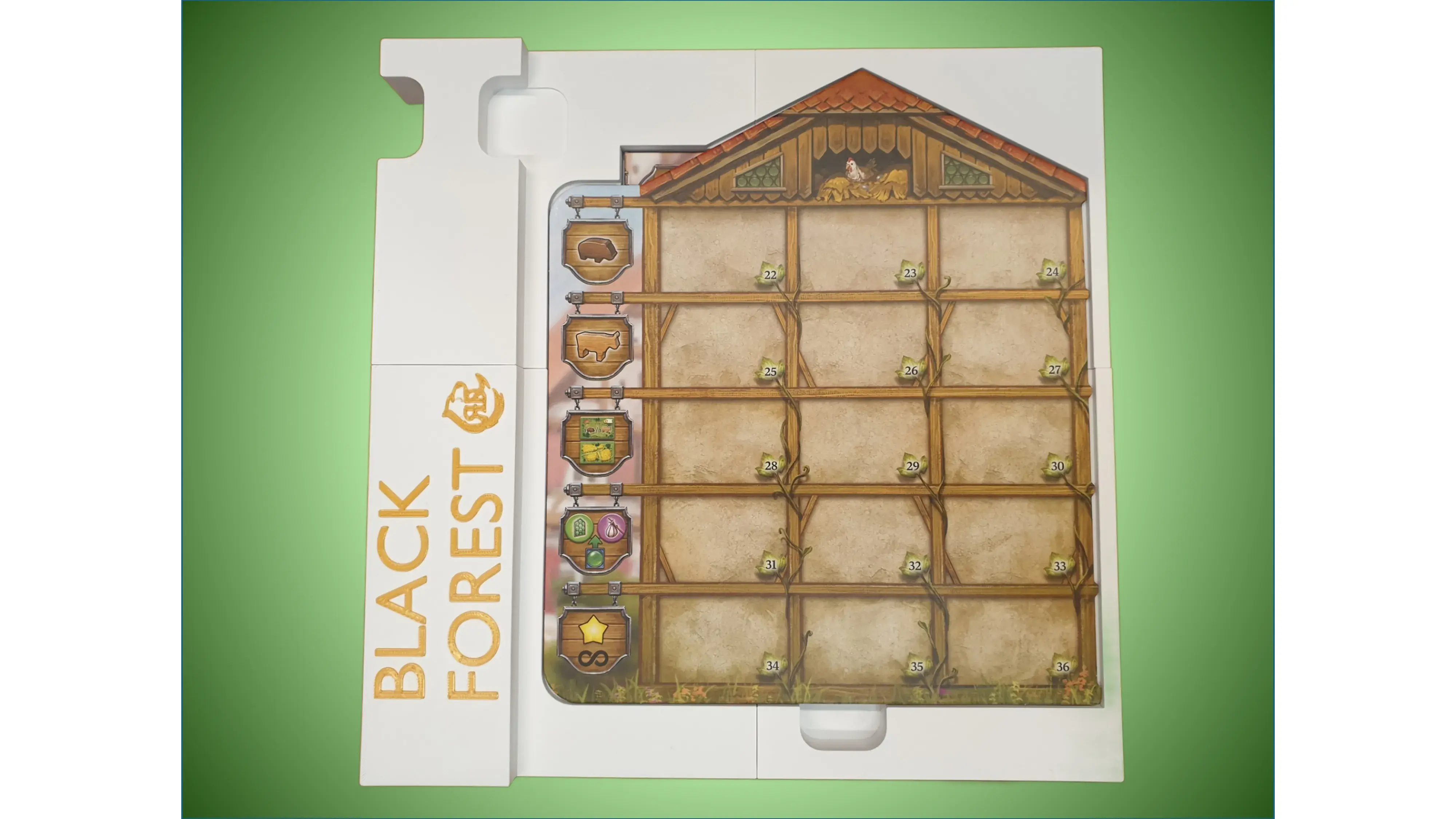 Black Forest Board Game Organizer | Insert | Premium