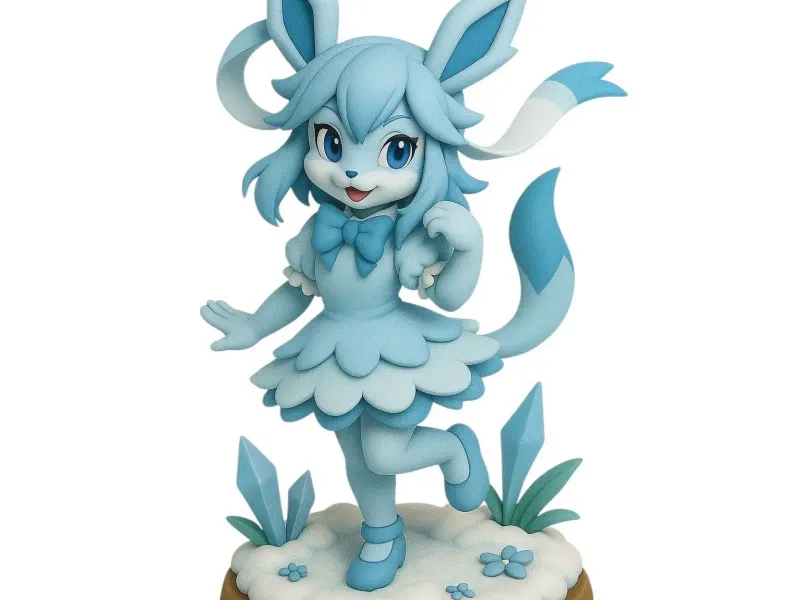 pokemon glaceon furry