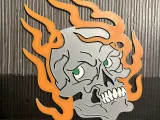 Flaming Skull-0