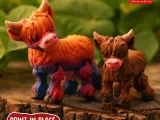 CUTE FLEXI HIGHLAND COW ARTICULATED-1
