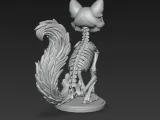 Skeleton Fox Cub-4