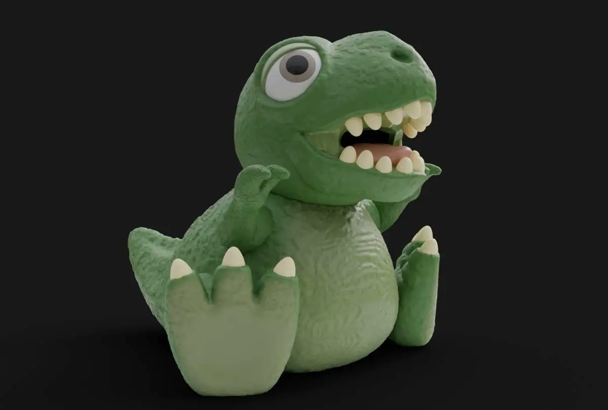 Chibi T Rex (Tyrannosaurus Rex) Piggy Bank