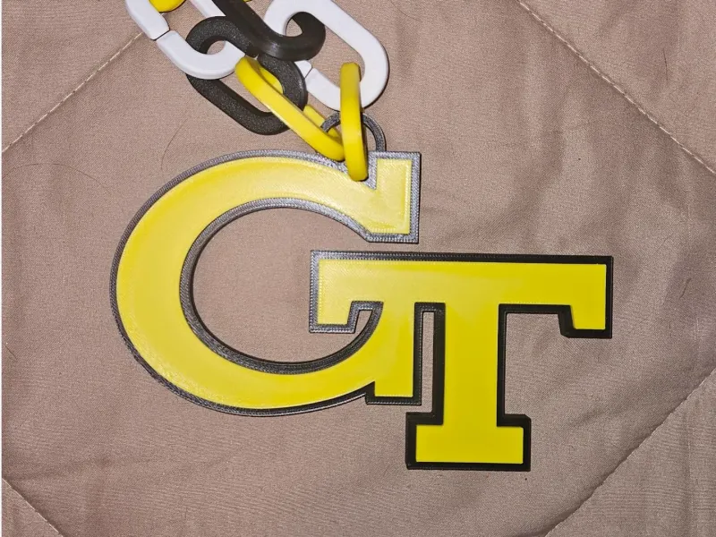 Georgia Tech Logo With Loop