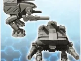 Hidos combat robot (15) - miniatures warhammer mini RPG scen-1