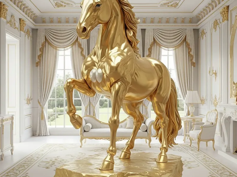 MAGESTIC HORSE POWER - GOLDEN HORSE