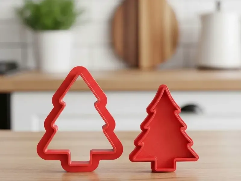 Cortante arbol navidad