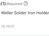 Soldiering holder-0