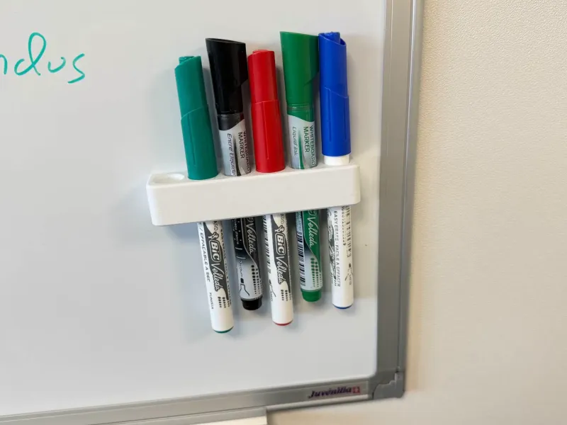 Whiteboard pencil holder