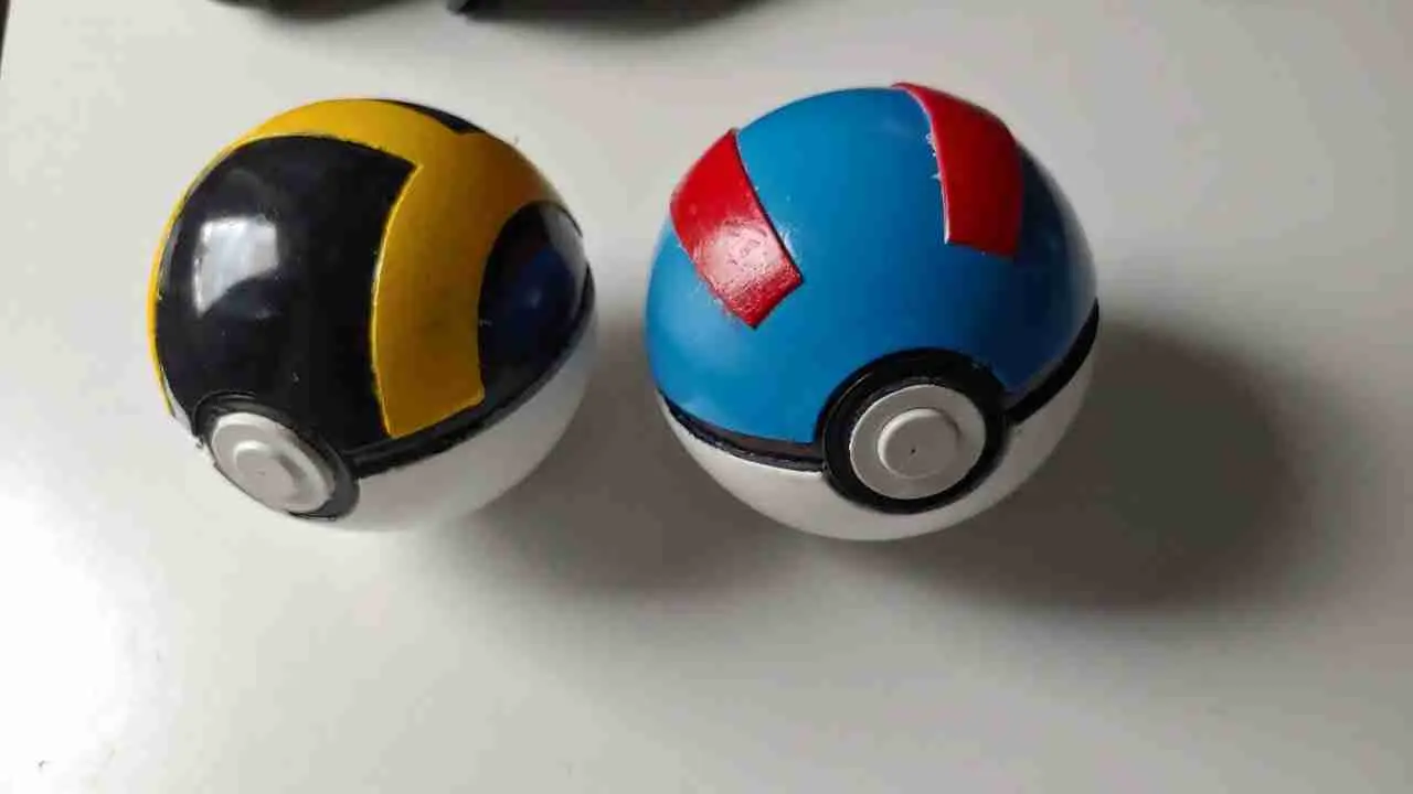 STL files SET of fan made Pokeball (Master,Ultra,Mega)