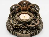 Home Decor Unique Gearbox Candle stand-1