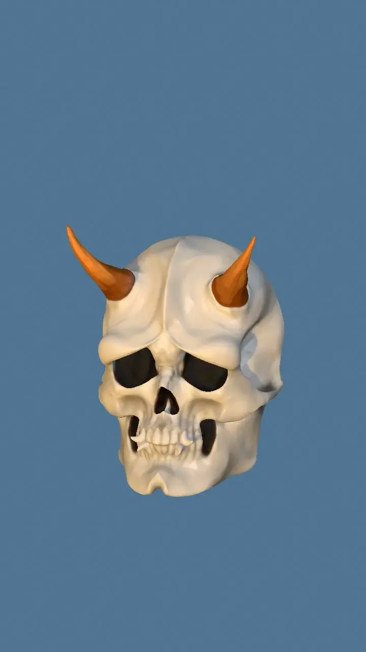Hannya Skull Mask 