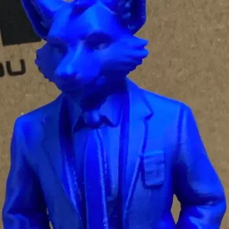 Male wolf in a suite V2
