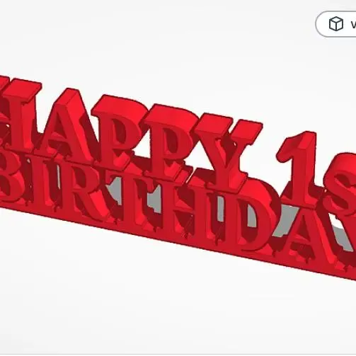 Happy Birthday 1st