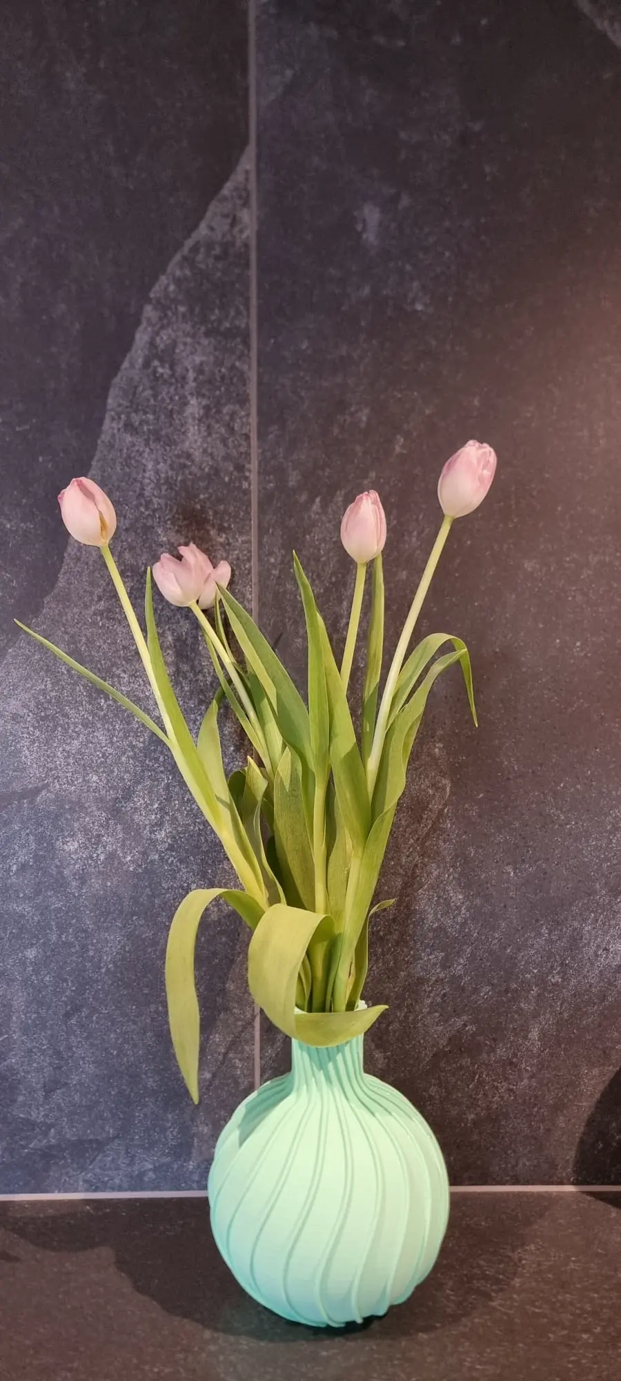 Decorative vase-Radial Bloom