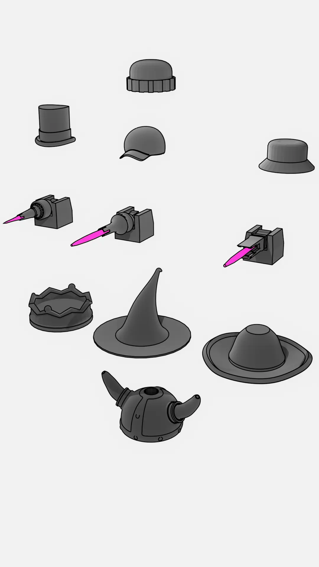 Gorro de Gundam (set)