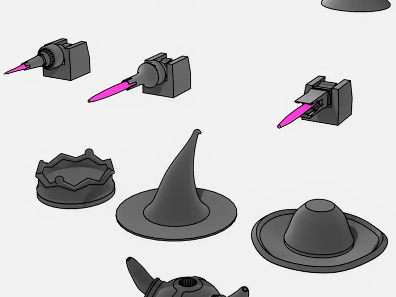 Gundam's Hat (set)