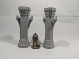 Pillar with flames - modular supportless building system-8