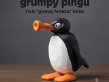 Grumpy Pingu From Grumpy Animals Collection-1