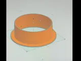 Desk Organizer Wire Grommet for 55mm Hole-5