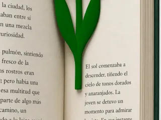 Bookmark Tulip Shape