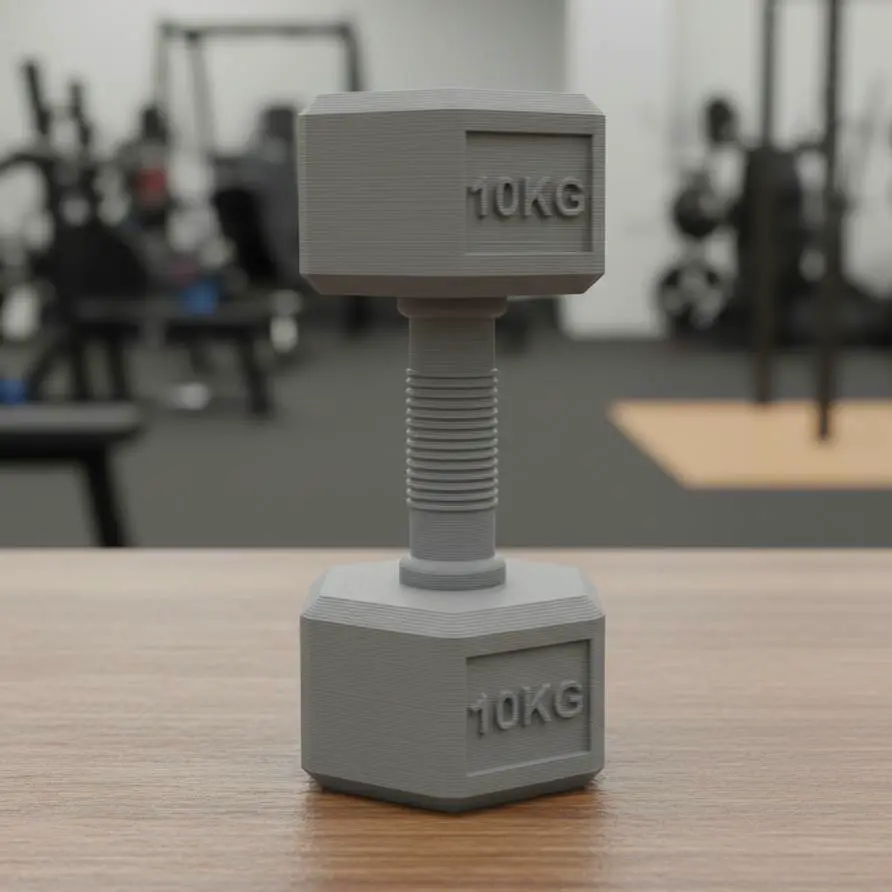 dumbbell keychain 10kg