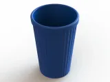 Faceted Plastic Mug-0
