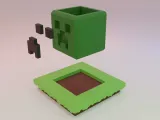 Minecraft Creeper Flower Pot-1