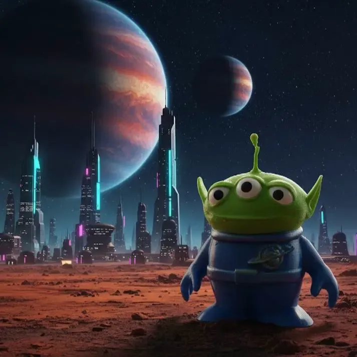 "The Claw!" Toy Story Alien