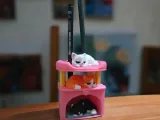 Pen Holder Sleeping Cat in a Cat House-2
