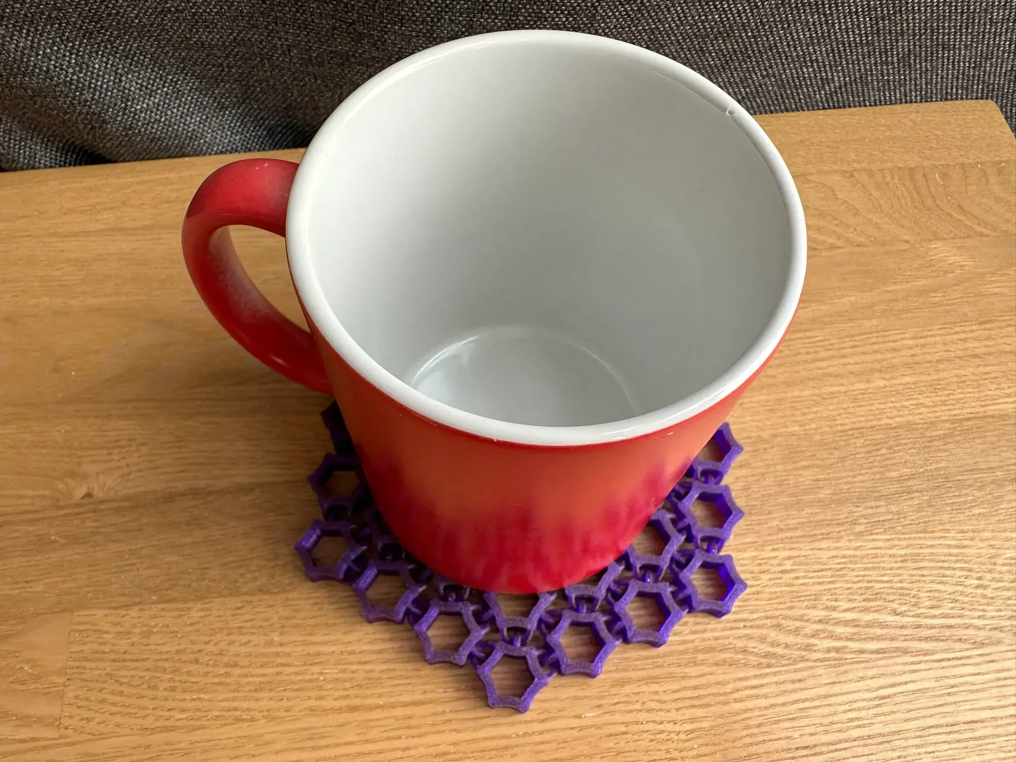 Flexi openwork drink coaster