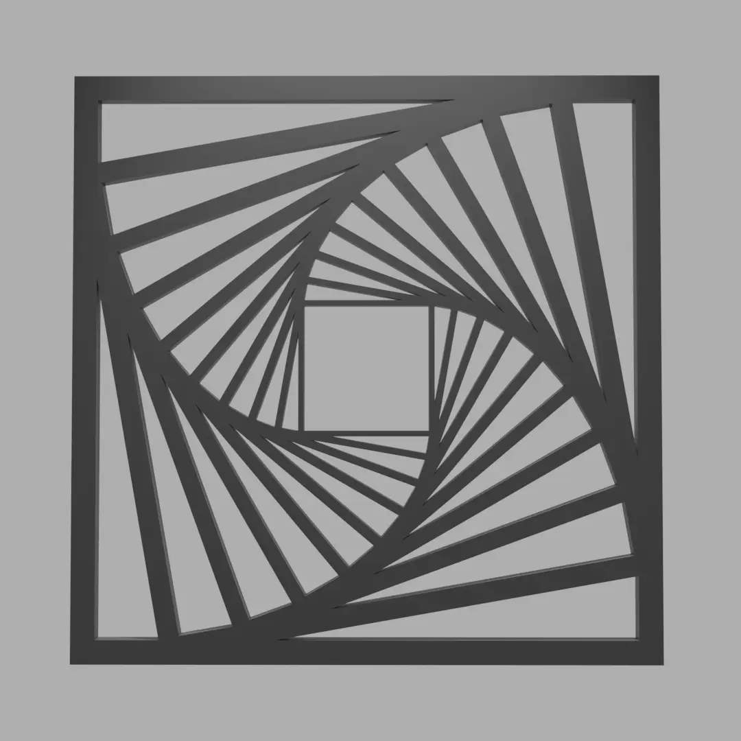 wall decor panel "the void"